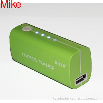 Mobile phone charger 2600mAh 1A,  5pcs connector  & LED indicator